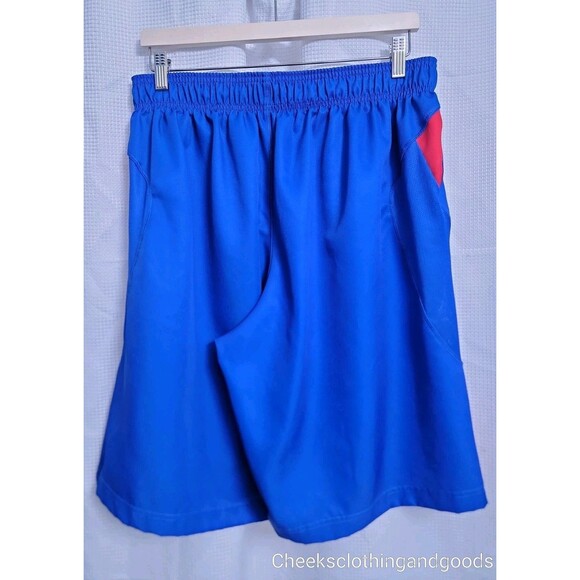 Nike Red/Blue Drawstring Swim Trunks Mens size XL - Picture 3 of 4